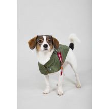Dog MA-1 Nylon Flight Jacket Dog accessories - Size L - sage-green - Alpha Industries