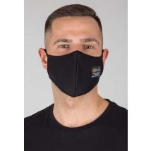 Heavy Crew Face Mask Stoffmasken - Schwarz - Alpha Industries