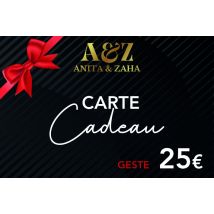 Carte cadeau Geste A & Z - 25€