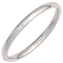 SIGO Armreif Armband oval 925 Sterling Silber Silberarmreif Kastenschloss
