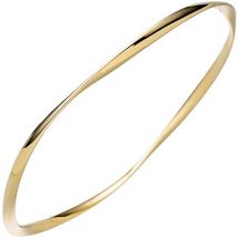 SIGO Armreif Armband 925 Sterling Silber gold vergoldet