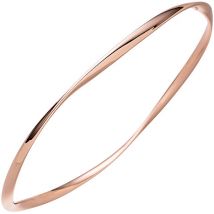 SIGO Armreif Armband 925 Sterling Silber rotgold vergoldet