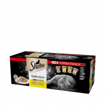 Sheba Selection in Sauce drobiowe smaki 85g x 40 (multipak)