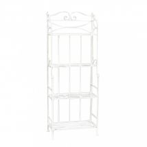 Etagère 4 piani in Acciaio cm 61x32x156 - ERN