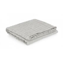 Telo in cotone con frange 130X170 - TELO DECOR Colore: Grigio