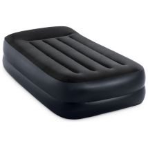 Intex Materasso Dura-Beam Pillow Rest Singolo Con Tecnologia Fiber Tech, Pompa