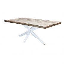 Tavolo da pranzo in legno di acacia 220x100 cm - HOLDEN