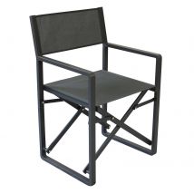 Poltrona regista pieghevole in alluminio - LARI Colore: Antracite