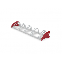 Portabici Ghost 548 Giochipark zincato verniciato 5 posti tubo acciaio A~40 A~25mm - RAL 3003/9006