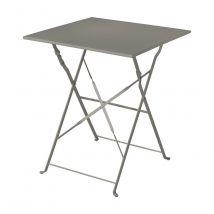 Tavolo Bistrò in ferro Greenwood Materiale: Ferro, Colore: Tortora