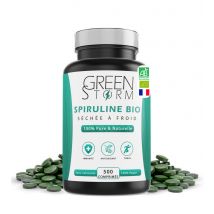 Spiruline bio Greenstorm boite de 500 gélules