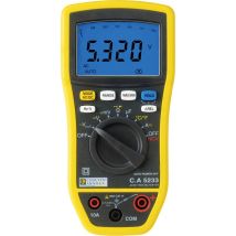 Chauvin Arnoux C.A 5233 Handheld multimeter Digital CAT IV 600 V, CAT III 600 V Display (counts): 6000