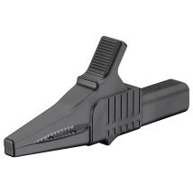 Staeubli XKK-1001 Safety terminal 4 mm jack connector CAT II 1000 V Black