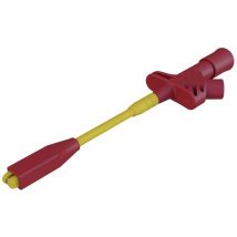 SKS Hirschmann KLEPS 2800 rt Safety terminal 4 mm jack connector CAT III 1000 V Red