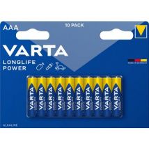 Varta LONGLIFE Power AAA Bli 10 AAA battery Alkali-manganese 1.5 V 10 pc(s)