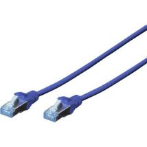 Digitus DK-1531-030/B RJ45 Network cable, patch cable CAT 5e SF/UTP 3.00 m Blue 1 pc(s)