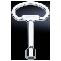 Rittal SZ 2548.000 Switchboard key Square (8 mm) Steel 1 pc(s)