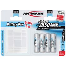 Ansmann AA battery (rechargeable) NiMH 2850 mAh 1.2 V 1 Set