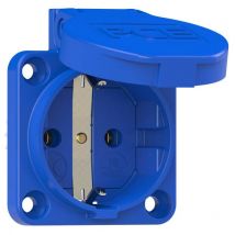 PCE 109-0b Add-on socket IP54 Blue