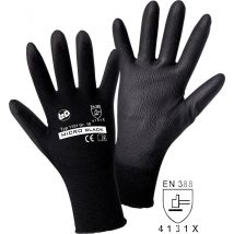 Leipold Doehle MICRO black Nylon-PU 1151-XL Nylon Protective glove Size (gloves): 10, XL CAT II 1 pc(s)