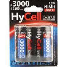 HyCell HR20 3000 D battery (rechargeable) NiMH 2500 mAh 1.2 V 2 pc(s)