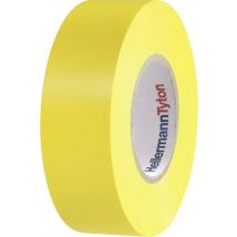 HellermannTyton HelaTape Flex 15 710-00153 Electrical tape HelaTape Flex 15 Yellow (L x W) 20 m x 19 mm 1 pc(s)