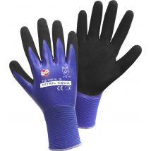 Leipold Doehle Nitril Aqua 1169-L Nylon Protective glove Size (gloves): 9, L EN 388:2016 CAT II 1 pc(s)