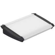 Bopla ALU-TOPLINE ATPH 1850-250 Desk casing (L x W x H) 250 x 181 x 53 mm Aluminium, Acrylonitrile butadiene styrene Graphite grey (RAL 7024), Ecru 1 pc(s)
