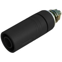 SKS Hirschmann SAB 2600 G M4 Au Safety jack socket Socket, vertical vertical Pin diameter: 4 mm Black 1 pc(s)