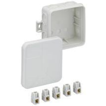 Spelsberg 33240701 Joint box (L x W x H) 75 x 75 x 37 mm Grey IP55 1 pc(s)
