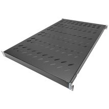 Digitus DN-97649 19 inch Server rack cabinet shelf 1 U Rail set Suitable for (cabinet depths): 1000 mm Black (RAL 9005)