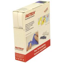 FASTECH® B16-STD000010 Hook-and-loop tape sew-on Hook and loop pad (L x W) 10 m x 16 mm White 10 m