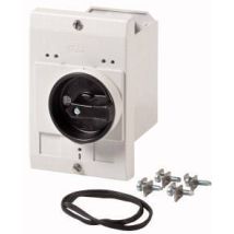 Eaton E-PKZ0-G Enclosure Recess mount, + rotary switch (L x W x H) 80 x 85 x 129 mm Grey, Black 1 pc(s)
