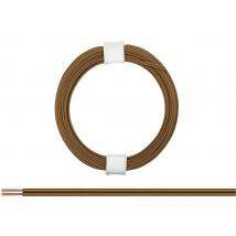 Donau Elektronik 114-88 Strand 2 x 0.08 mm² Brown 5 m