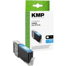 KMP Ink cartridge replaced Canon CLI-571C XL Compatible Cyan C107CX 1569,0003