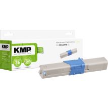 KMP Toner replaced OKI 44469706 Compatible Cyan 2000 Sides O-T28 1333,0003