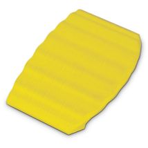 DEFENDER by Adam Hall End piece 85168YEL Thermoplastic polyurethane (TPU) Yellow No. of channels: 4 90 mm Content: 1 pc(s)