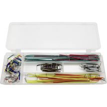 TRU COMPONENTS Jumper cable Arduino [1x Wire jumper socket - 1x Wire jumper socket] Multi-coloured