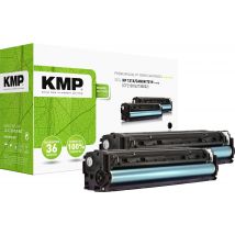 KMP Toner replaced HP 131X, CF210X Compatible Pack of 2 Black 4800 Sides H-T171D 1236,3021