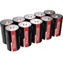 Ansmann Industrial D battery Alkali-manganese 1.5 V 10 pc(s)