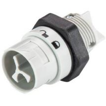 Wieland 46.032.5054.0 Bullet connector Plug, mount Total number of pins: 2 Series (round connectors): RST® MINI 1 pc(s)