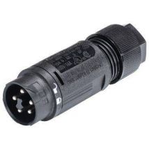 Wieland Electric 46.052.4553.1 Bullet connector Plug, straight Total number of pins: 4 + PE Series (round connectors): RST® MINI 1 pc(s)