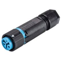 Wieland 46.031.4554.9 Bullet connector Connector, straight Total number of pins: 2 Series (round connectors): RST® MINI 1 pc(s)