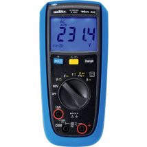 Metrix MTX 202 Handheld multimeter Digital Splashproof (IP54) CAT III 600 V Display (counts): 4000