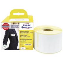 Avery-Zweckform Label roll 41 x 89 mm Film White 200 pc(s) Removable AS0722560 Name stickers