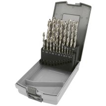 Heller Tools 29384 6 HSS-Co 5 Metal twist drill bit set 19-piece cobalt, cut DIN 338 Cylinder shank 1 Set