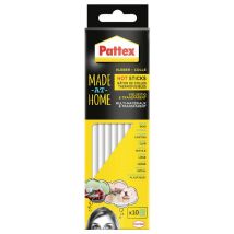 Pattex Made at Home Hot melt glue sticks 11.3 mm 202 mm Transparent 200 g