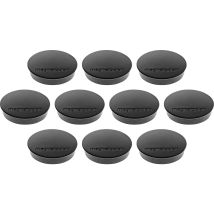 magnetoplan Magnet Discofix Standard (Ø x H) 30 mm x 8 mm Round Black 10 pc(s) 1664212
