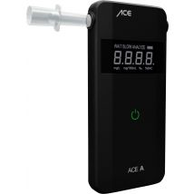 ACE A Breathalyser Black 0 up to 4 ‰ Selectable SI units, Alarm, Incl. display, Countdown function
