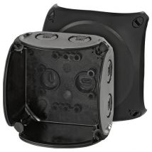 Hensel 62000042 Junction box (L x W x H) 62 x 93 x 93 mm Black IP66, IP67, IP69 1 pc(s)